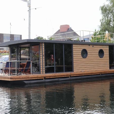 Hausboot Lina In Flensburg Hotel Bagian luar foto