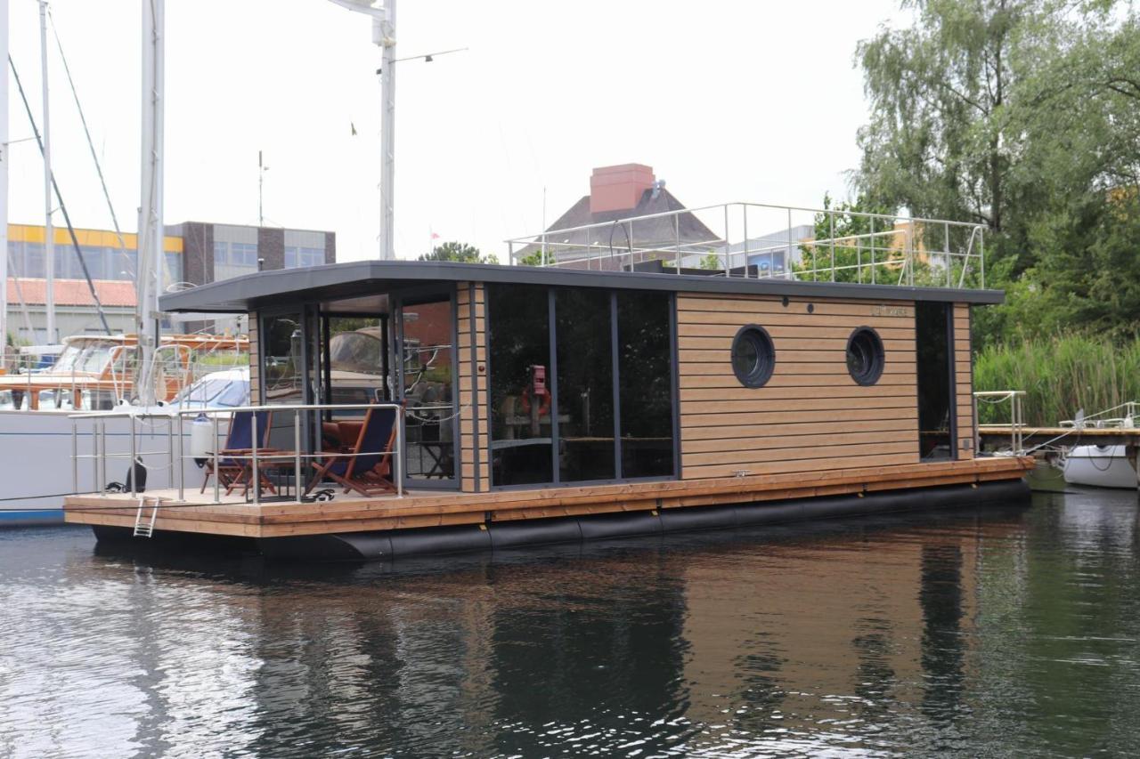 Hausboot Lina In Flensburg Hotel Bagian luar foto