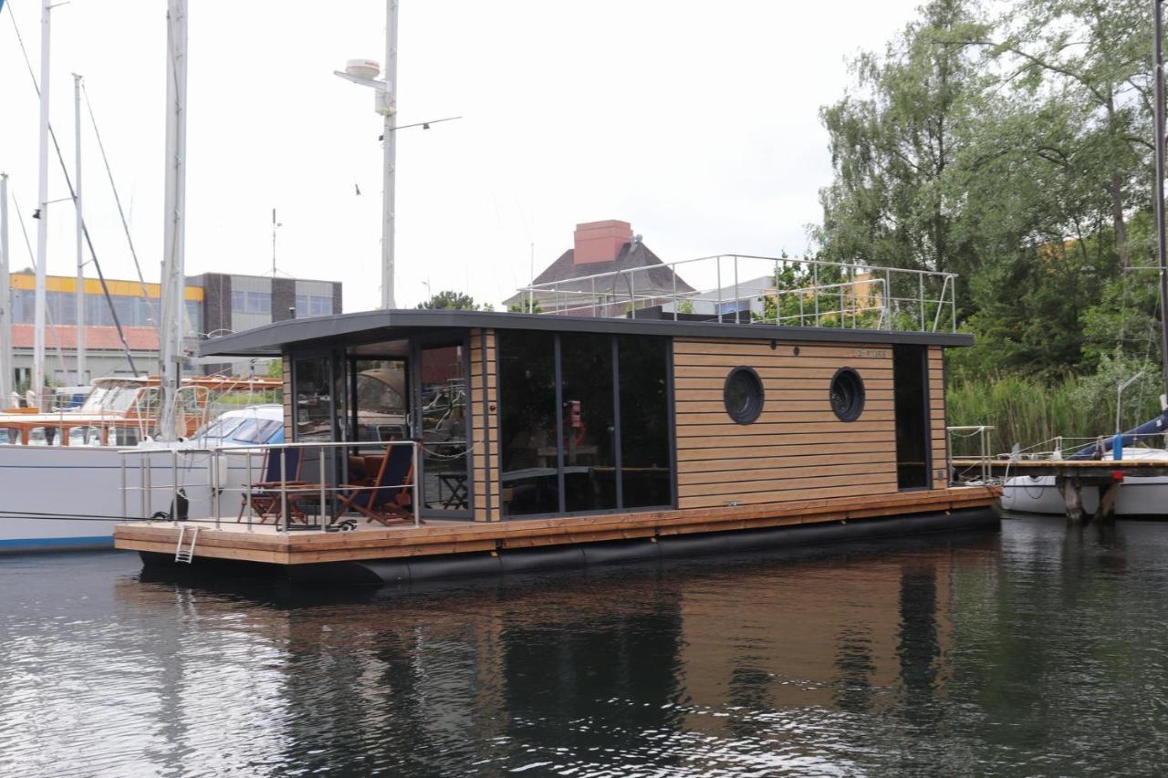 Hausboot Lina In Flensburg Hotel Bagian luar foto